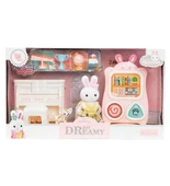 6670 Bay Dreamy Mini Tavşan Okul Seti - 1