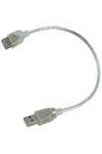 China  Usb Uzatma Kablosu 50 cm Şeffaf Usb 2.0 Uzatma Kablo - 1