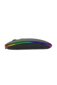 Everest  Sm-bt11 Usb Rgb 2in1 Bluetooth Ve 2.4ghz Şarj Edilebilir Kablosuz Mouse - 5