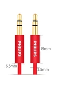 Philips  mstfx 3.5 Mm Jack Spiral Aux Ses Kablosu - 1 Mt smodelix 850662 - 4