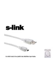 S-LINK  SL-UK55 MİNİ 5P TO 5MT USB KAMERA KABLOSU - 1