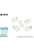S-LINK  Cat 6 Rj-45 Konnektör Yeni Nesil Jack Utp Cat6 Sl-cob20p 100 Adet - 1