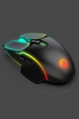 Everest Rampage  Sm-g55 X-fora Led Işıklı Gökkuşağı Aydınlatmalı 7200dpı Oyuncu Mouse (Everest Türkiye Garantili) - 3