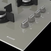 Arçelik OCD T 651 DWG Gri Cam Ankastre Ocak - 4