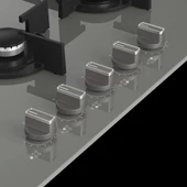 Arçelik OCD T 752 DWKG Gri Cam Ankastre Ocak thumbnail 4