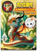 Anime Ejderhalar Boyama Kitabı - 1