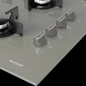 Arçelik OCD T 651 EG Gri Cam Ankastre Ocak - 5