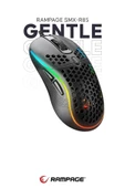Rampage  Smx-r85 Gentle 12800 Dpi Rgb Ledli Makrolu Gaming Oyuncu Mouse - 1