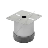 Gürçay Metal Mobilya Dolap Koltuk Ayağı Mat Çap 42mm - 2
