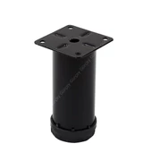 Gürçay Metal Mobilya Ayağı Siyah Çap 42mm Çeşitli Ölçüler - 3