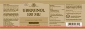 Solgar Ubiquinol 100 mg 50 Softgel thumbnail 3
