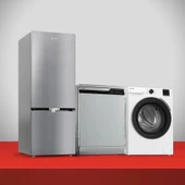 Arçelik Gri Beyaz Çizgi Çeyiz Paketi thumbnail 1