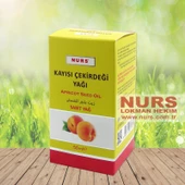 NURS LOKMAN KAYISI ÇEKİRDEĞİ YAĞI 50 ML SAF VE SOĞUK SIKIM - 1