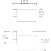 Tema 71009 Premium Kapaklı Tuvalet Kağıtlığı thumbnail 3