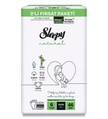 SLEEPY NATURAL 2Lİ FIRSAT XL 15-25KG (6) 46 ADET - 1