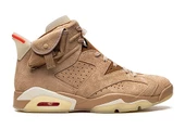Nıke Aır Jordan 6 Retro Travis Scott British Khaki thumbnail 1