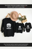 Burger Slider Baba Oğul Kız (TEK ÜRÜN FİYATIDIR KOMBİN YAPMAK İÇİN EN AZ 2 ADET SEPETE EKLEYİNİZ) - 1