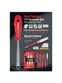 Sgs 1040 Red Series 7'li Tornavida Seti - 2