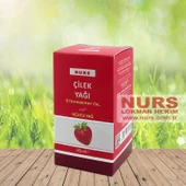NURS LOKMAN ÇİLEK YAĞI 20 ML SAF VE SOĞUK SIKIM - 1