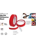 Sgs Çift Taraflı Akrilik Silikonize Bant 24MM X 2MT - 2