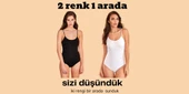 İp Askılı Zıbın Hem Siyah Hem Beyaz - 2
