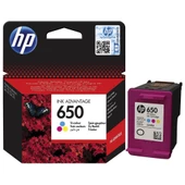 HP 650 Renkli Mürekkep Kartuş (CZ102AE) - 1