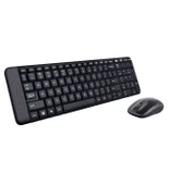 Logitech MK220 Kablosuz Türkçe Klavye Mouse Seti - Siyah - 2