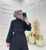 VıoShıne Kadın Çiçek Detaylı Krep Tulum - 12