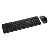 Logitech MK220 Kablosuz Türkçe Klavye Mouse Seti - Siyah - 1