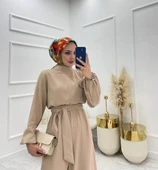 VıoShıne Kadın Çiçek Detaylı Krep Tulum - 4