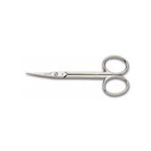 Rıza M-163 Nakış Makası No: 4 inç / 10,16 cm - Nikel Kaplama - 1