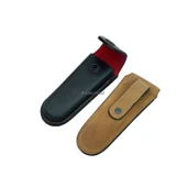 Hakiki Deri Çakı Kılıfı No:4 - 14 cm, Kemerlikli - 1