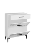 DEMONTE DECOR ALBERRTO ÇEKMECELİ ,2 KAPAKLI ŞİFONYER BEYAZ - 3