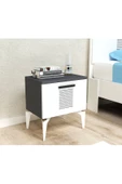 DEMONTE DECOR Asimo Çocuk Genç Odası Takımı (G-L-C) Antrasit-Beyaz - 6