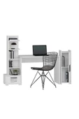 DEMONTE DECOR Asimo Çocuk Genç Odası Takımı (P-T-H-L-B) Beyaz-beyaz - 6