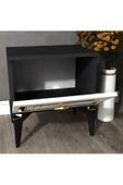 DEMONTE DECOR Norra Çocuk Genç Odası Takımı (C-L-G) Antrasit-beyaz-altın - 6