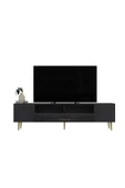DEMONTE DECOR DEKOL1DD TV SEHPASI ANTRASİT-ALTIN - 5