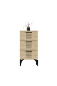 DEMONTE DECOR ASİMO (H) 3 KAPAKLI ETEJER-ŞİFONYER SAFİRMEŞE-SAFİRMEŞE - 3