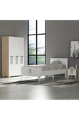 DEMONTE DECOR Asimo Çocuk Genç Odası Takımı (G-L-C) Safirmeşe-Beyaz - 1