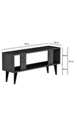 DEMONTE DECOR Peradd Tv Sehpasi Antrasi?t - 6