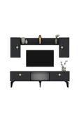 DEMONTE DECOR ZENİT TV ÜNİTESİ TAKIMI ANTRASİT-ANTRASİT - 7