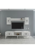 DEMONTE DECOR BREDDA TV ÜNİTESİ BEYAZ-BEYAZ - 1