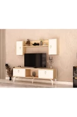 DEMONTE DECOR Sienna Tv Ünitesi Takımı Safirmeşe-Beyaz - 3