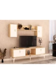 DEMONTE DECOR Sienna Tv Ünitesi Takımı Safirmeşe-Beyaz - 2