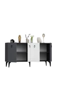 DEMONTE DECOR MİA KONSOL ANTRASİT-BEYAZ - 5