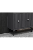 DEMONTE DECOR MİDDAS KONSOL ANTRASİT-GÜMÜŞ - 3