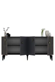 DEMONTE DECOR OSSO KONSOL ANTRASİT (CEVİZ DESEN) - 4