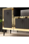 DEMONTE DECOR LINDA KONSOL ANTRASİT-ALTIN - 3