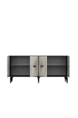DEMONTE DECOR Fly 180 Cm Konsol (KX180) Antrasit-efesmermer - 5