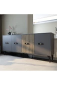 DEMONTE DECOR CHERRY 180 CM KONSOL(KX180) ANTRASİT-CEVİZ - 2